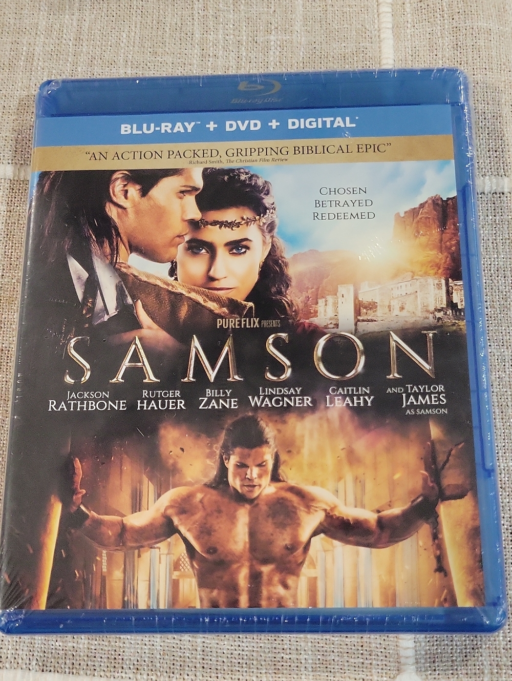 Samson (Blu-ray + DVD + Digital) - Blue Packaging